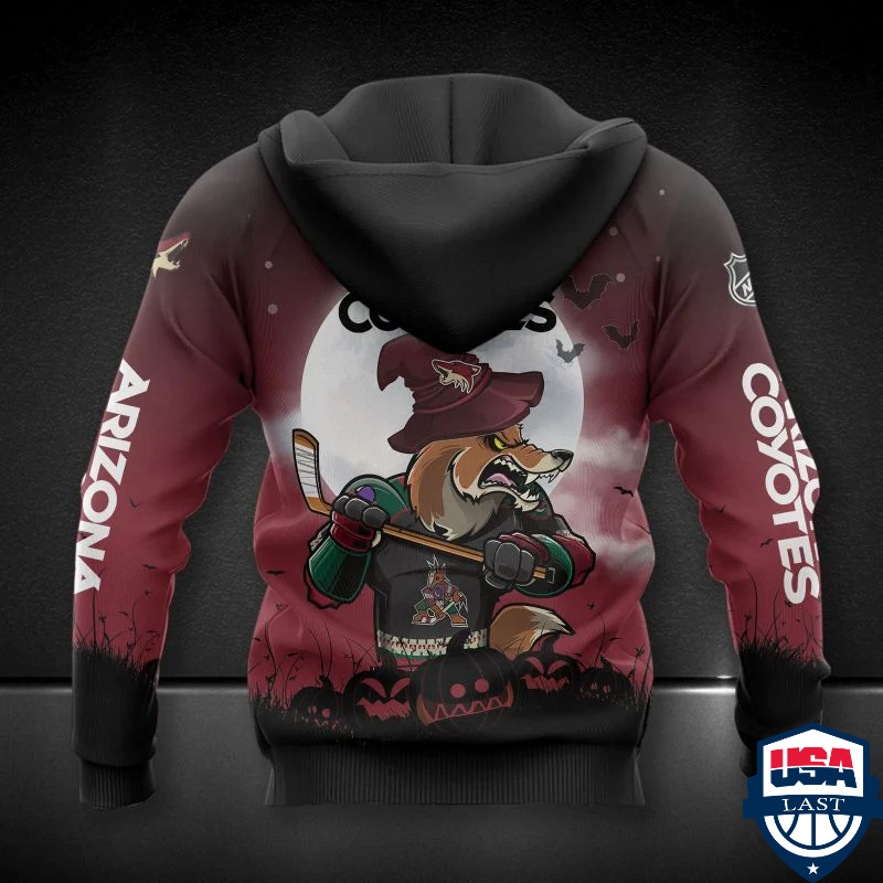 Arizona Coyotes Nhl Halloween All Over Printed Hoodie Arizona Coyotes Nhl Halloween All Over Printed Hoodie