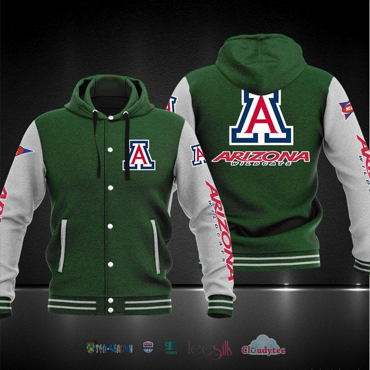 Arizona Wildcats Baseball Hoodie Jacket Arizona Wildcats Baseball Hoodie Jacket