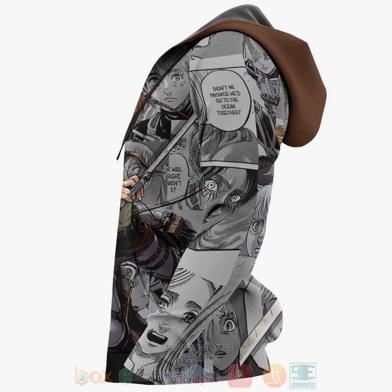 Armin Arlelt Custom Attack On Titan Anime 3D Hoodie Armin Arlelt Custom Attack On Titan Anime 3D Hoodie