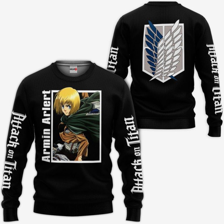 Armin-Arlert-Attack-On-Titan-Anime-Black-3D-Hoodie-Bomber-Jacket-2
