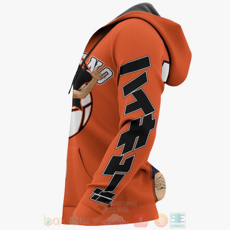 Asahi Azumane Custom Haikyuu Anime 3D Hoodie Asahi Azumane Custom Haikyuu Anime 3D Hoodie