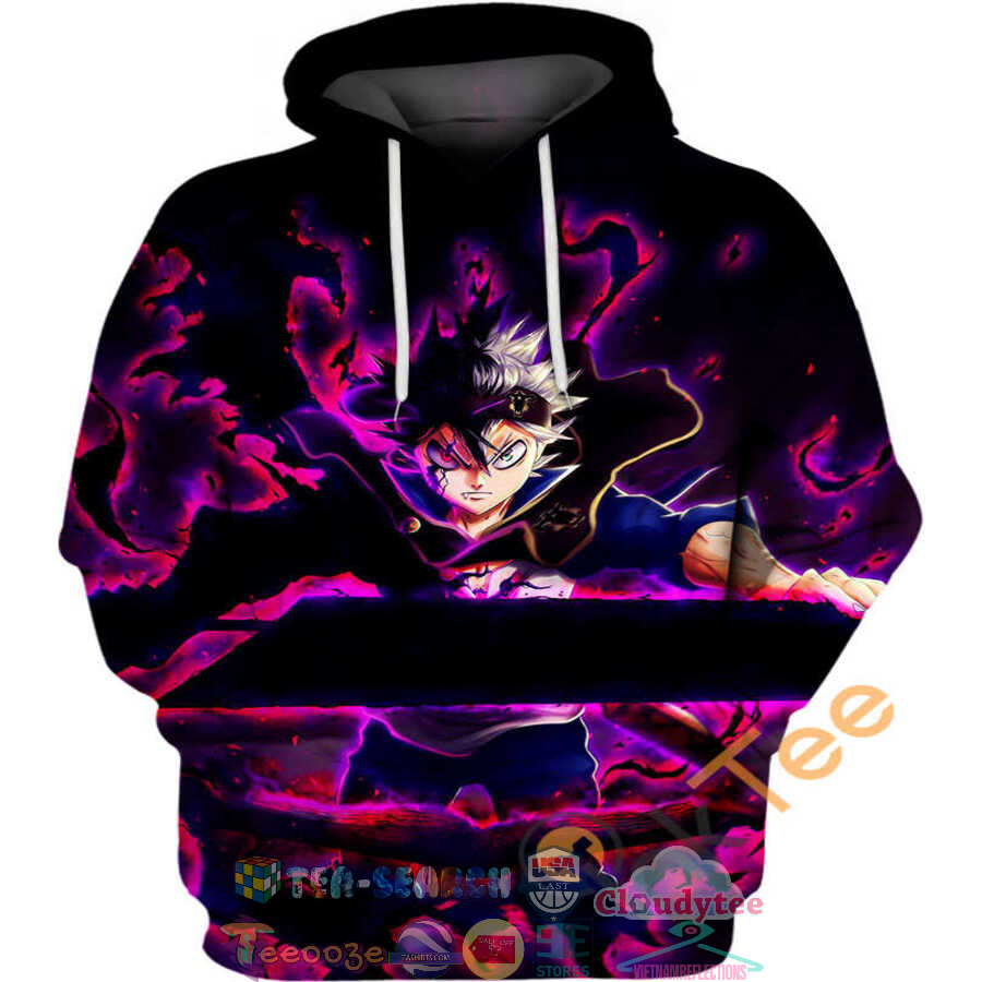 Asta Demon Black Clover Hoodie 3D Asta Demon Black Clover Hoodie 3D
