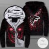 Atlanta Falcons Lava Skull Zipper Fleece Hoodie