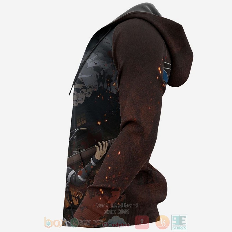 Attack On Titan Sasha Blouse Aot Final Season Anime 3D Hoodie Attack On Titan Sasha Blouse Aot Final Season Anime 3D Hoodie