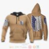 Attack On Titan Wings Of Freedom Scout Regiment Anime 3D Hoodie