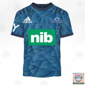 Auckland Blues Nrl Personalized 3D Hoodie Home Jersey Shirt