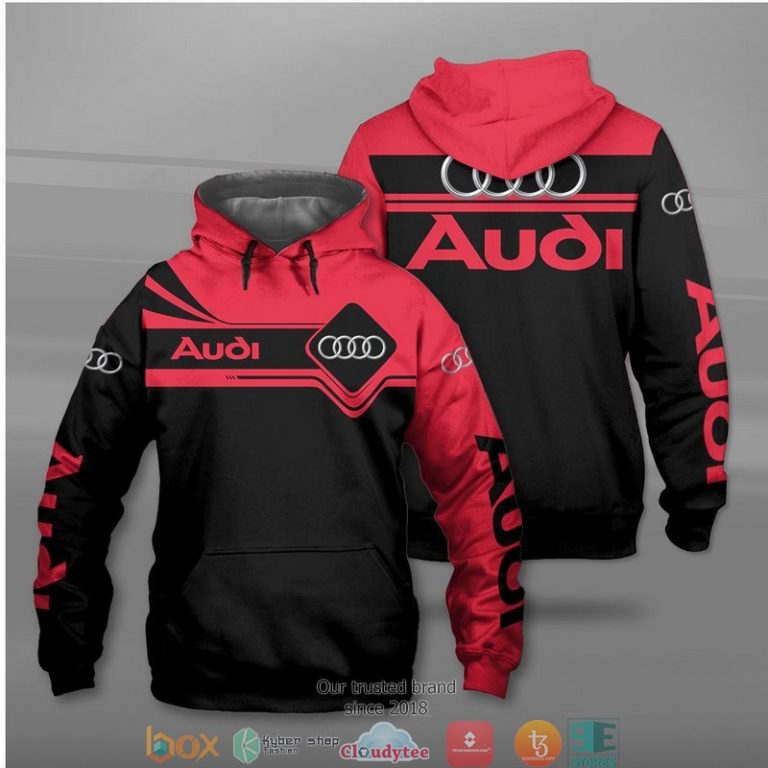 Audi-Black-Red-Car-Motor-3D-Shirt-Hoodie-2