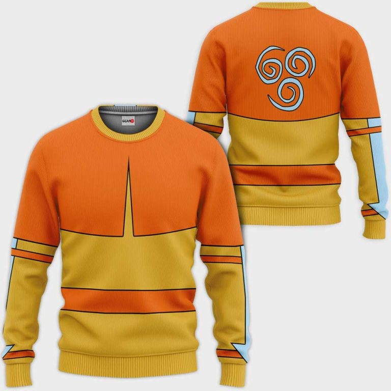 Avatar-The-Last-Airbender-Aang-Uniform-Anime-Costume-3D-Hoodie-Bomber-Jacket-2