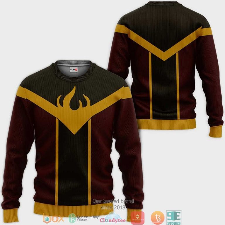 Avatar-The-Last-Airbender-Fire-Elemental-3D-Hoodie-Bomber-Jacket-2