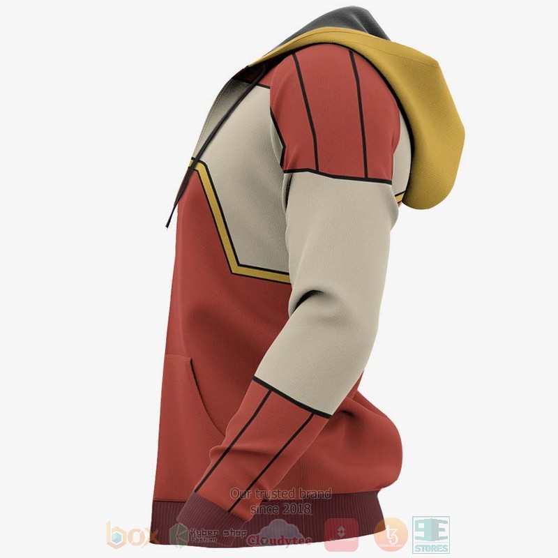 Avatar The Last Airbender Fire Ferret Anime 3D Hoodie Avatar The Last Airbender Fire Ferret Anime 3D Hoodie