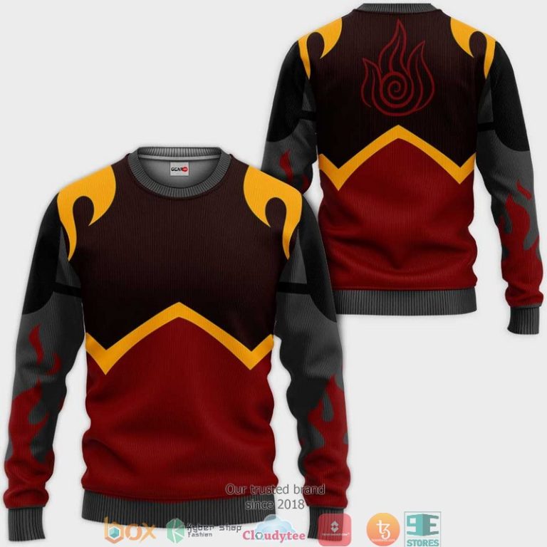 Avatar-The-Last-Airbender-Fire-Nation-3D-Hoodie-Bomber-Jacket-2