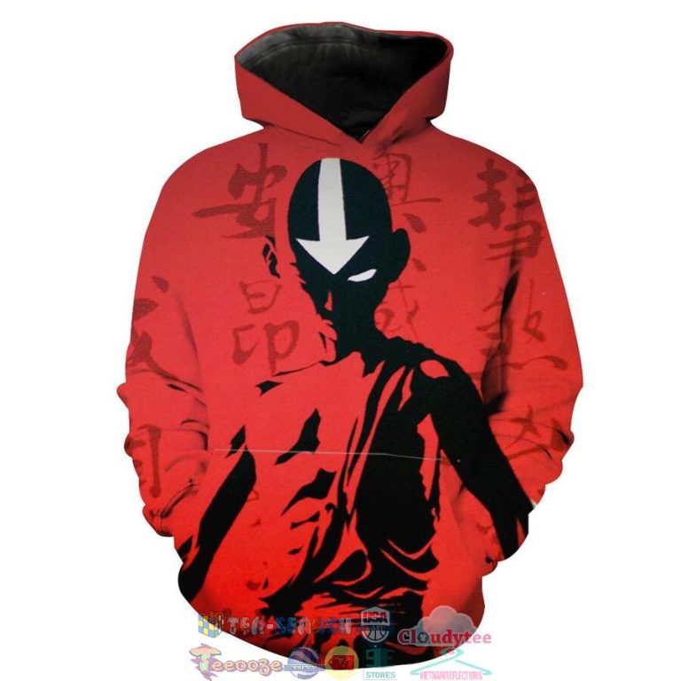 Avatar-The-Last-Airbender-Red-Hoodie-3D-3