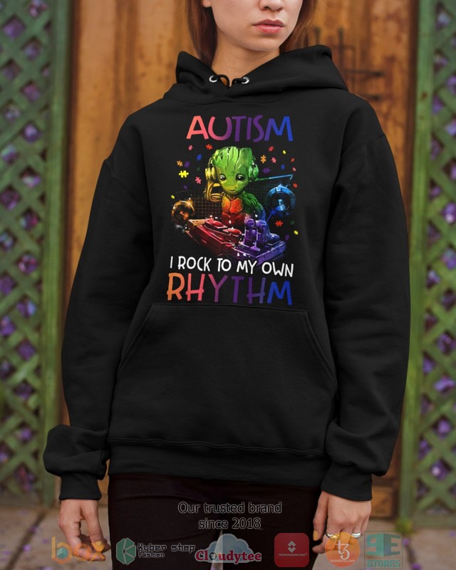 Baby Groot Autism I Rock To My Own Rhythm Shirt Baby Groot Autism I Rock To My Own Rhythm Shirt