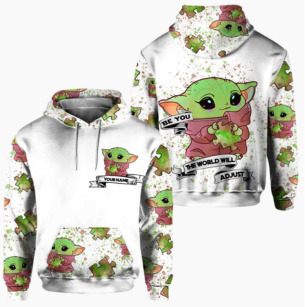 Baby-Yoda-Be-You-The-World-Will-Adjust-Personalized-Hoodie-And-Leggings-2
