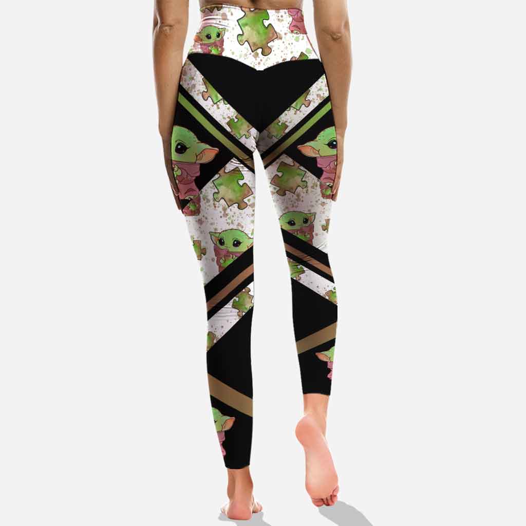 Baby Yoda Be You The World Will Adjust Personalized Hoodie And Leggings Baby Yoda Be You The World Will Adjust Personalized Hoodie And Leggings