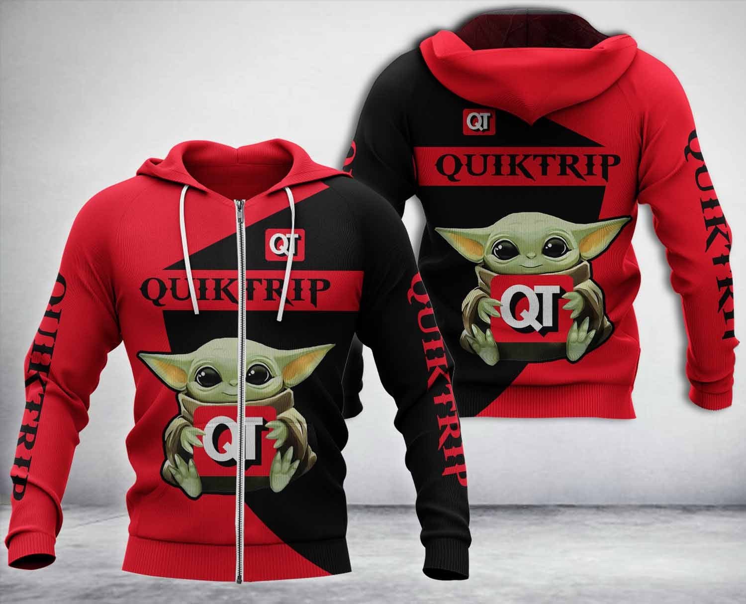 Baby-Yoda-Quiktrip-Company-Hoodie-Zip-Hoodie-2