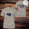 Baltimore Ravens Plaid Flannel All Over Print Hoodie