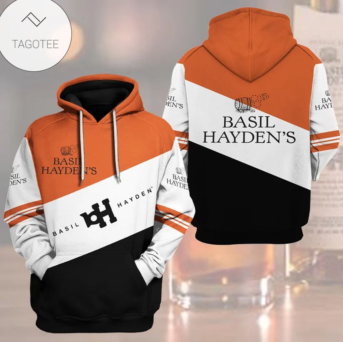 Basil Hayden Logo Hoodie Basil Hayden Logo Hoodie