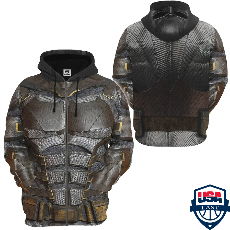 Batman Iron Costume 3D Hoodie Apparel Batman Iron Costume 3D Hoodie Apparel