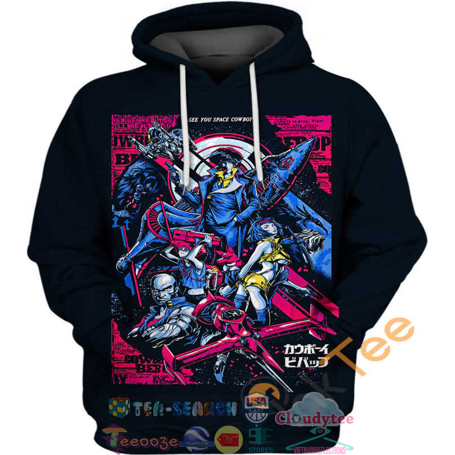 Battle Team Cowboy Bebop Hoodie 3D Battle Team Cowboy Bebop Hoodie 3D