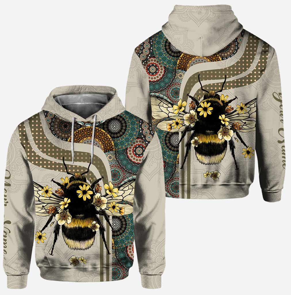Bee-Flower-Personalized-All-Over-Printed-Hoodie-And-Leggings-2