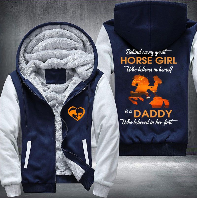 Behind-Every-Great-Horse-Girl-Is-A-Daddy-Who-Believed-In-Her-First-Fleece-Hoodie-Jacket-3