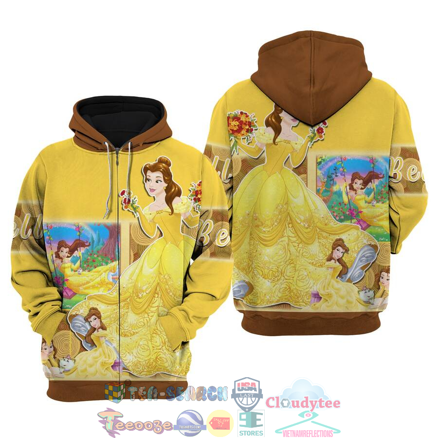 Belle Beauty And The Beast Disney Hoodie 3D Belle Beauty And The Beast Disney Hoodie 3D