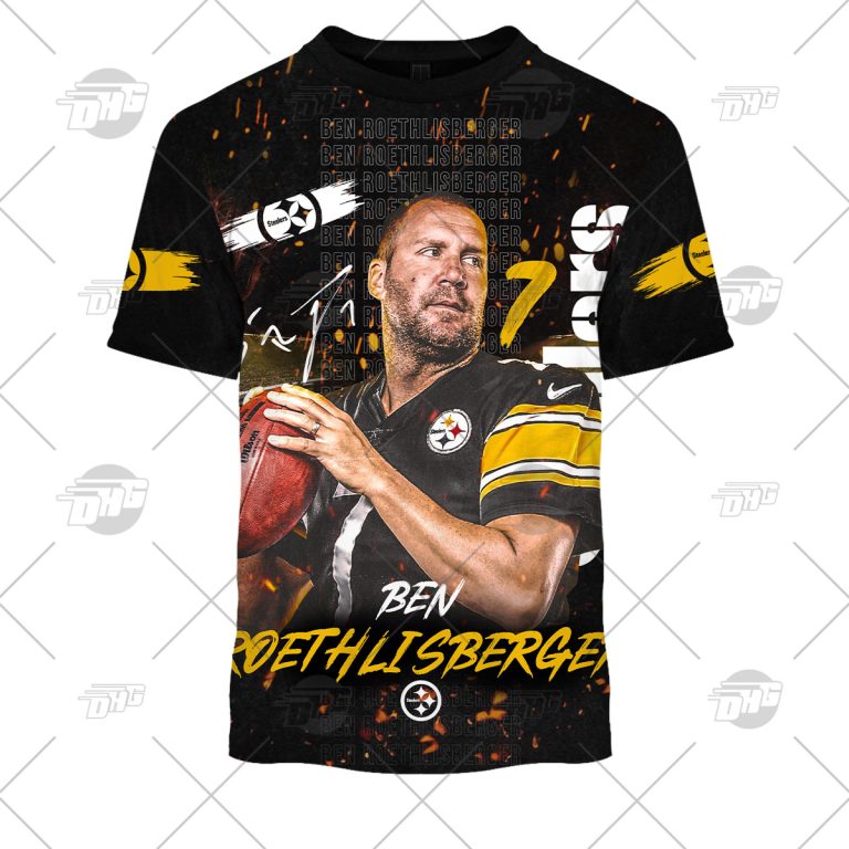 Ben-Roethlisberger-Pittsburgh-Steelers-Nfl-Thanks-For-The-Memories-3D-Shirt-Hoodie-3