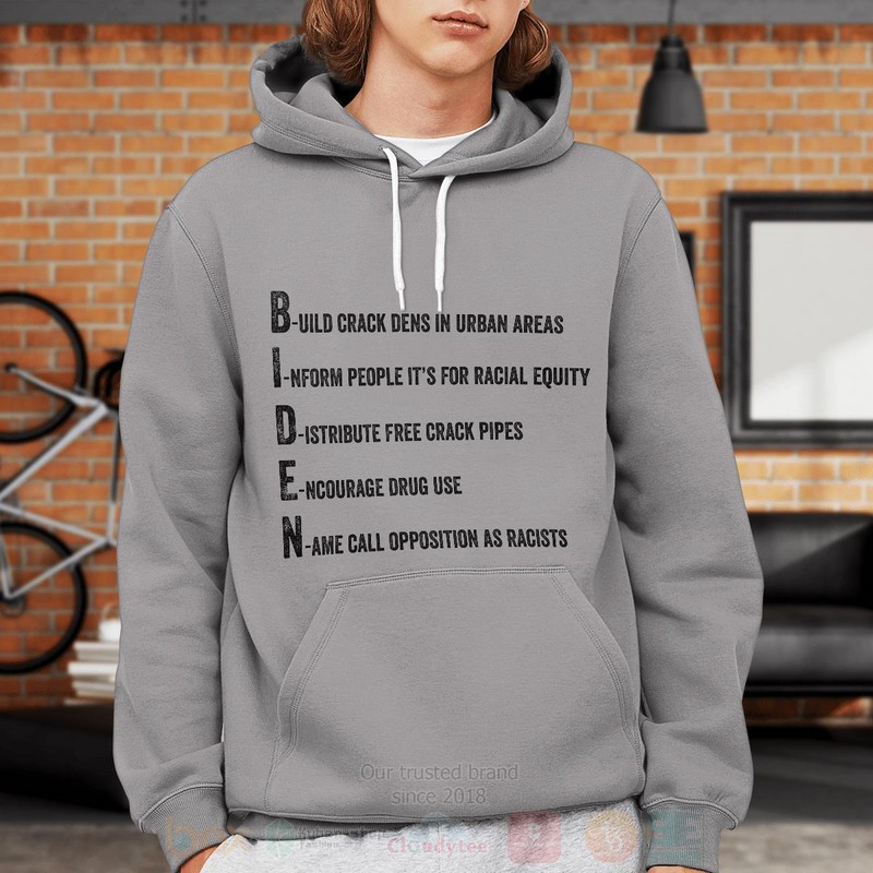 Biden Crack Hoodie Biden Crack Hoodie