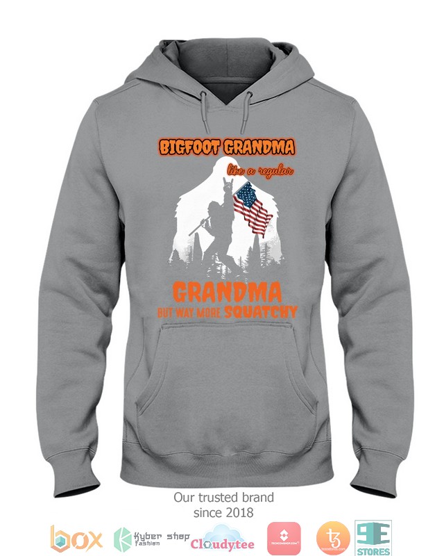 Bigfoot Grandma But Way More Squatchy Shirt Bigfoot Grandma But Way More Squatchy Shirt