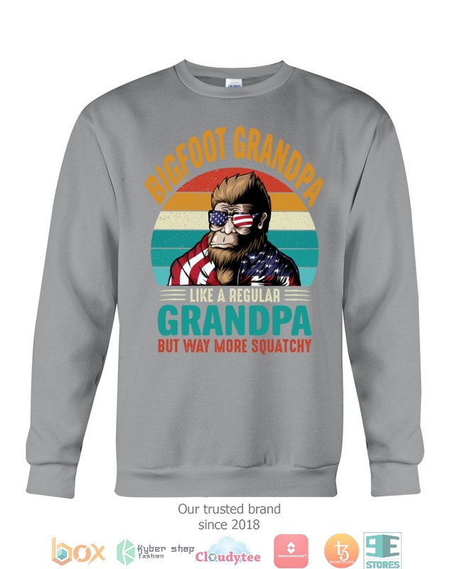 Bigfoot Grandpa But Way More Squatchy Shirt Bigfoot Grandpa But Way More Squatchy Shirt