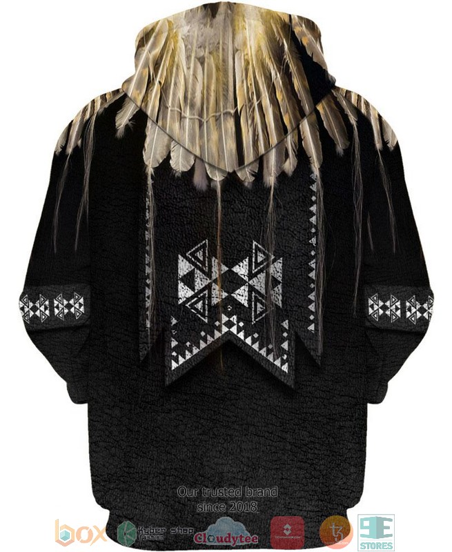Black-Beaded-3D-Shirt-Hoodie-3