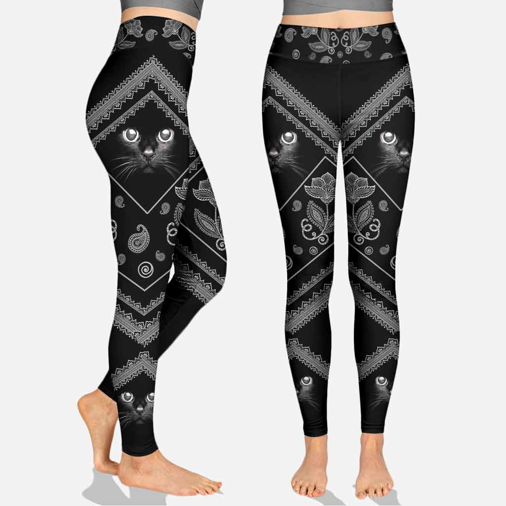 Black Cat Personalized 3D All Over Printed Hoodie And Leggings Black Cat Personalized 3D All Over Printed Hoodie And Leggings