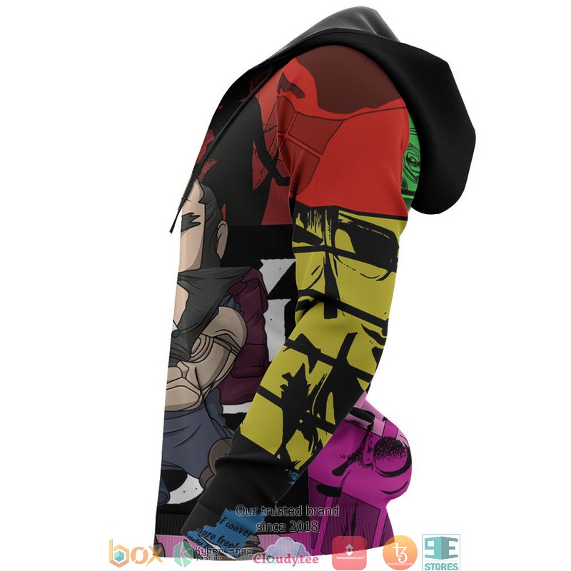 Black Jet Cowboy Bebop Anime Merch 3D Hoodie Black Jet Cowboy Bebop Anime Merch 3D Hoodie