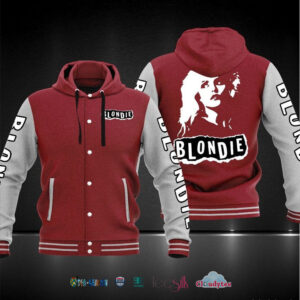 Blondie Debbie Harry Baseball Hoodie Jacket