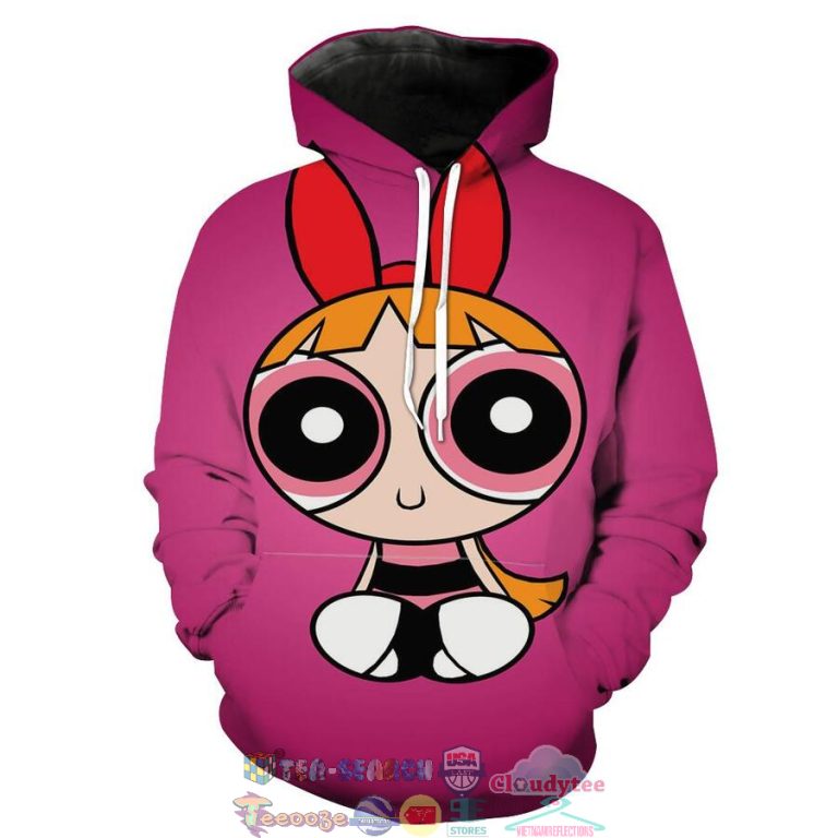 Blossom-The-Powerpuff-Girls-Hoodie-3D-3