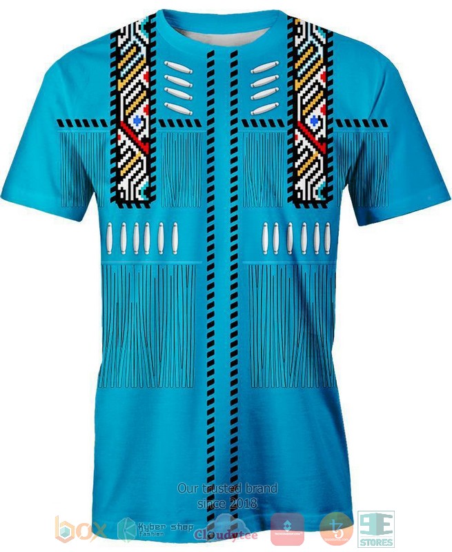 Blue-Native-3D-Shirt-Hoodie-2