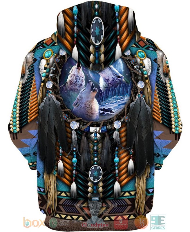 Blue-Wolf-Dreamcatcher-3D-Shirt-Hoodie-3-1