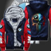 Bmw Punisher Skull Fleece Hoodie Jacket