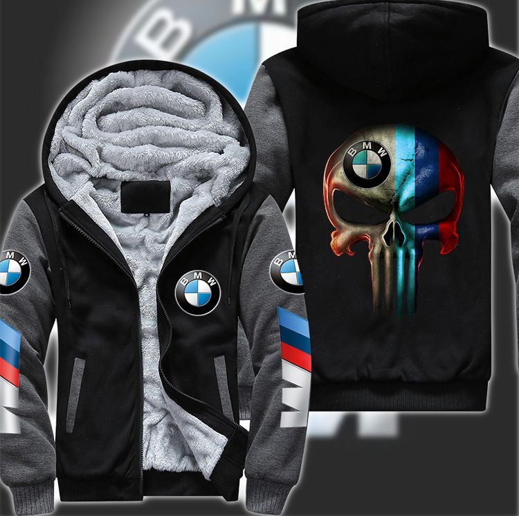 Bmw-Punisher-Skull-Fleece-Hoodie-Jacket-2