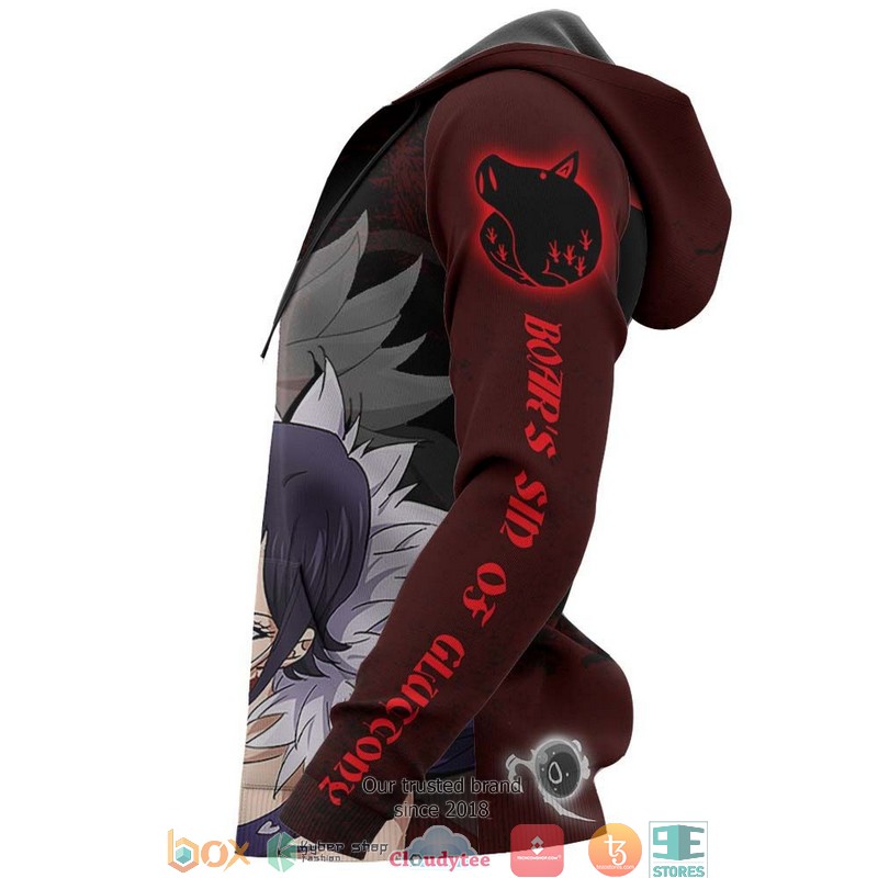 Boar’S Sin Of Gluttony Merlin Seven Deadly Sins Anime 3D Hoodie Boar’S Sin Of Gluttony Merlin Seven Deadly Sins Anime 3D Hoodie