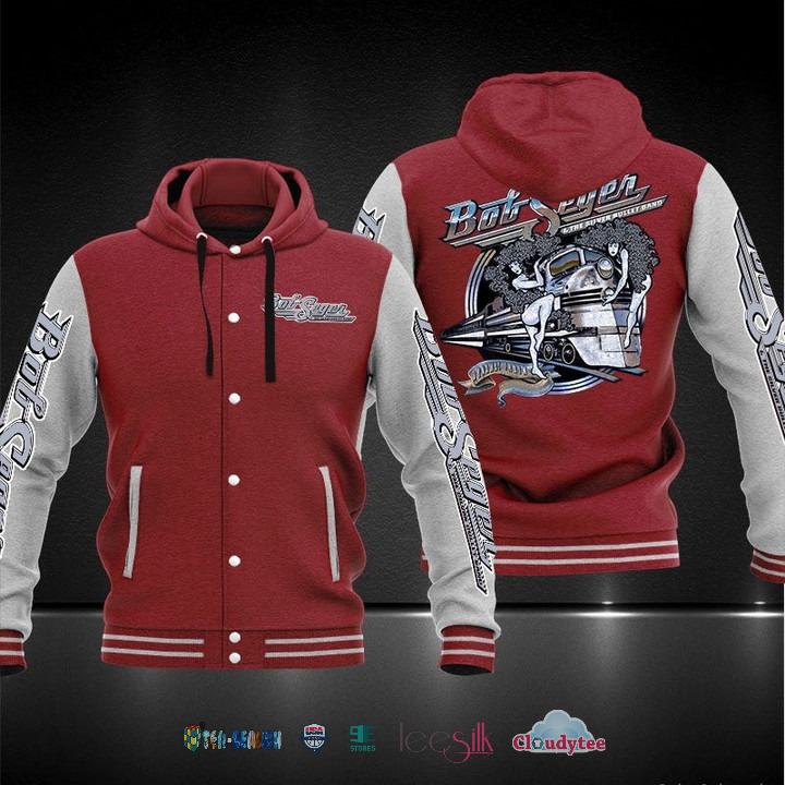 Bob Seger Downtown Train Baseball Hoodie Jacket Bob Seger Downtown Train Baseball Hoodie Jacket