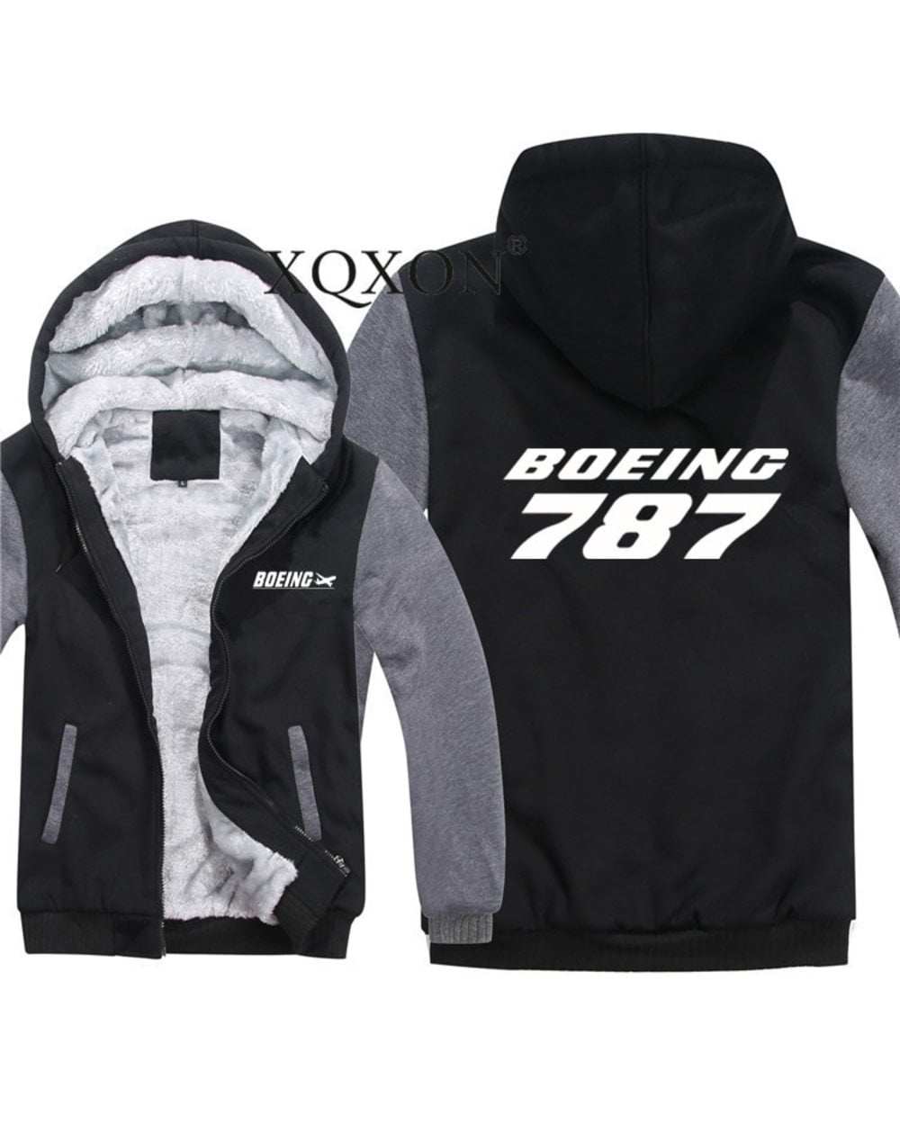 Boeing 787 Fleece Hoodie Boeing 787 Fleece Hoodie