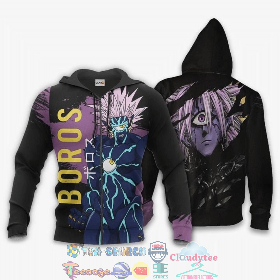 Boros One Punch Man 3D Hoodie Boros One Punch Man 3D Hoodie