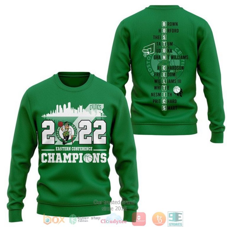 Boston-Celtics-Logo-Eastern-Conference-Champions-2022-3D-Shirt-Hoodie-2