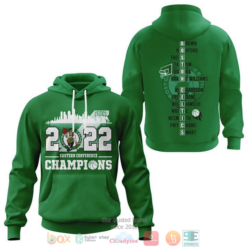 Boston Celtics Logo Eastern Conference Champions 2022 3D Shirt Boston Celtics Logo Eastern Conference Champions 2022 3D Shirt