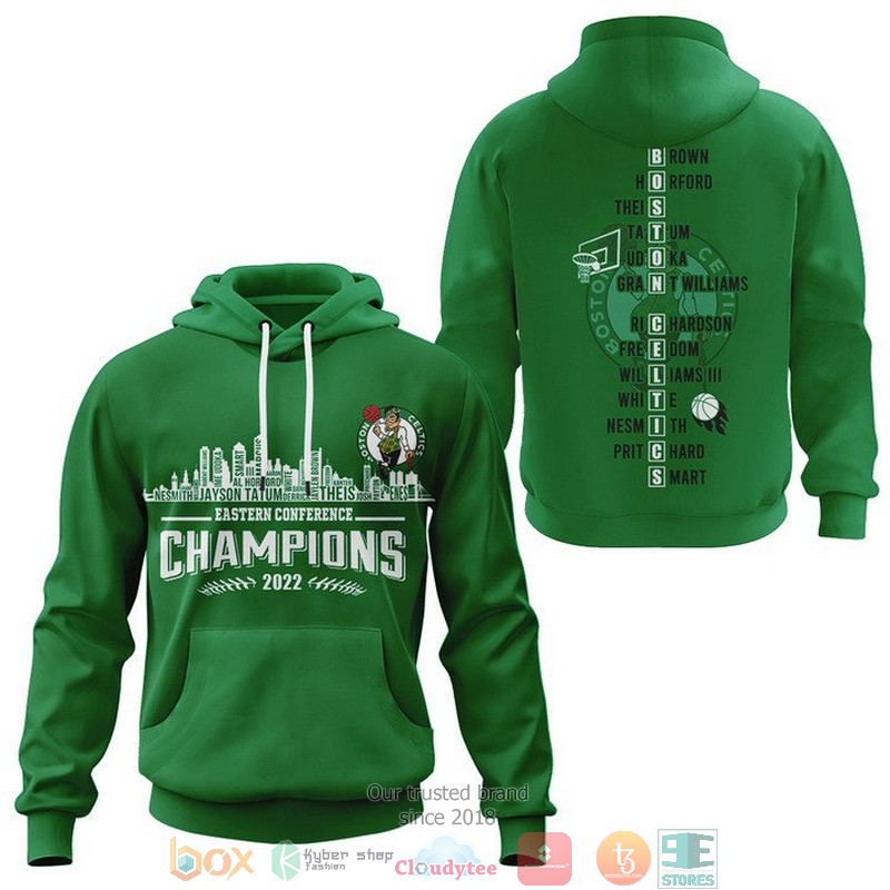 Boston Celtics Players Name Eastern Conference Champions 2022 3D Shirt Boston Celtics Players Name Eastern Conference Champions 2022 3D Shirt