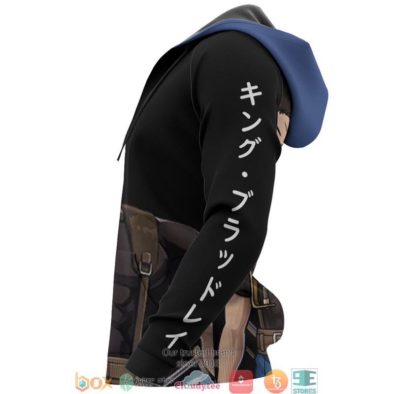 Bradley King Fullmetal Alchemist Anime Merch 3D Hoodie Bradley King Fullmetal Alchemist Anime Merch 3D Hoodie