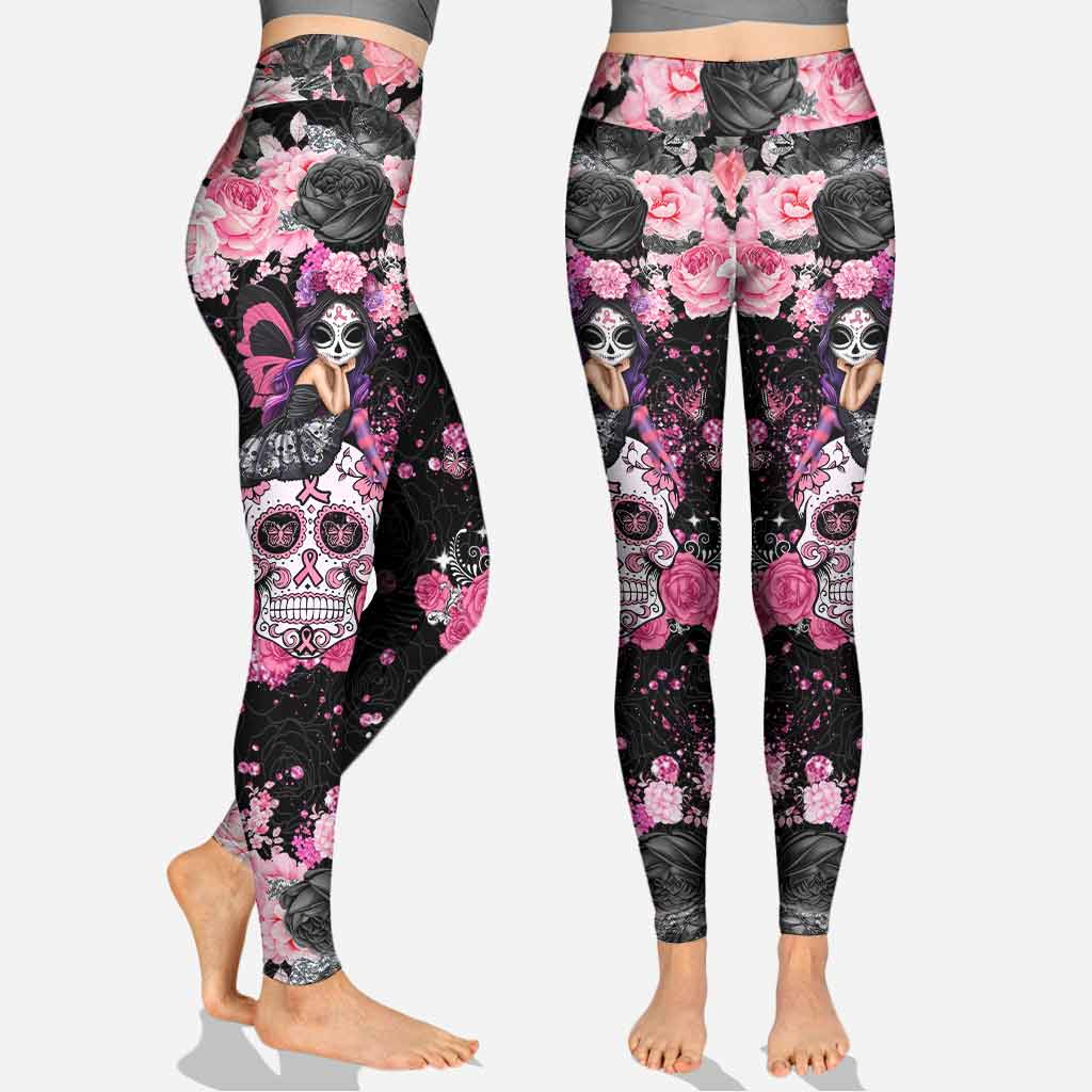 Breast Cancer Awareness Fight Like A Girl Personalized All Over Printed Hoodie And Leggings Breast Cancer Awareness Fight Like A Girl Personalized All Over Printed Hoodie And Leggings