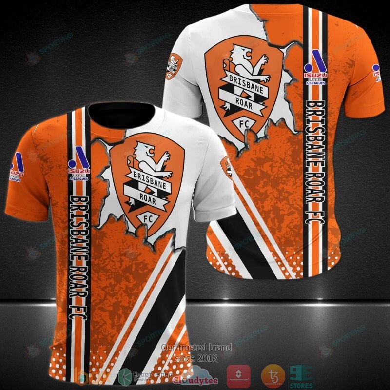 Brisbane Roar Fc 3D Shirt Brisbane Roar Fc 3D Shirt
